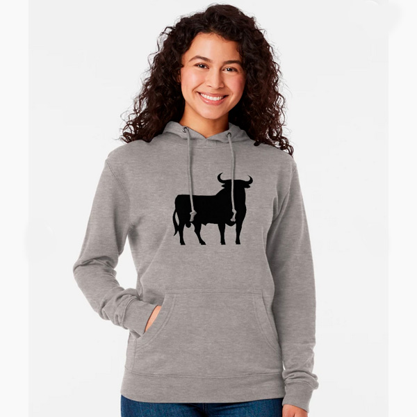 Sudadera con capucha toro español